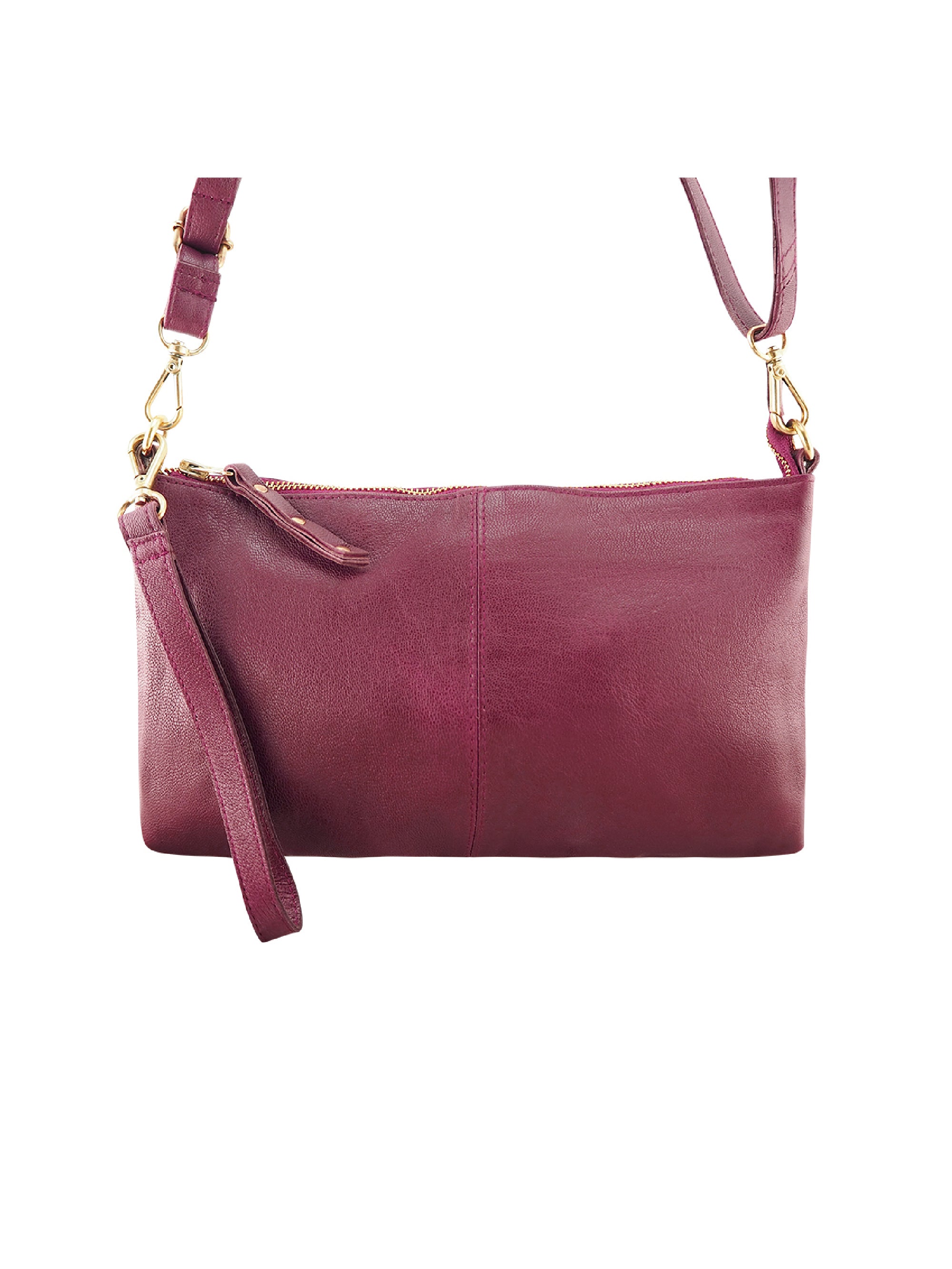 Willow Crossbody | Berry-CadelleLeather