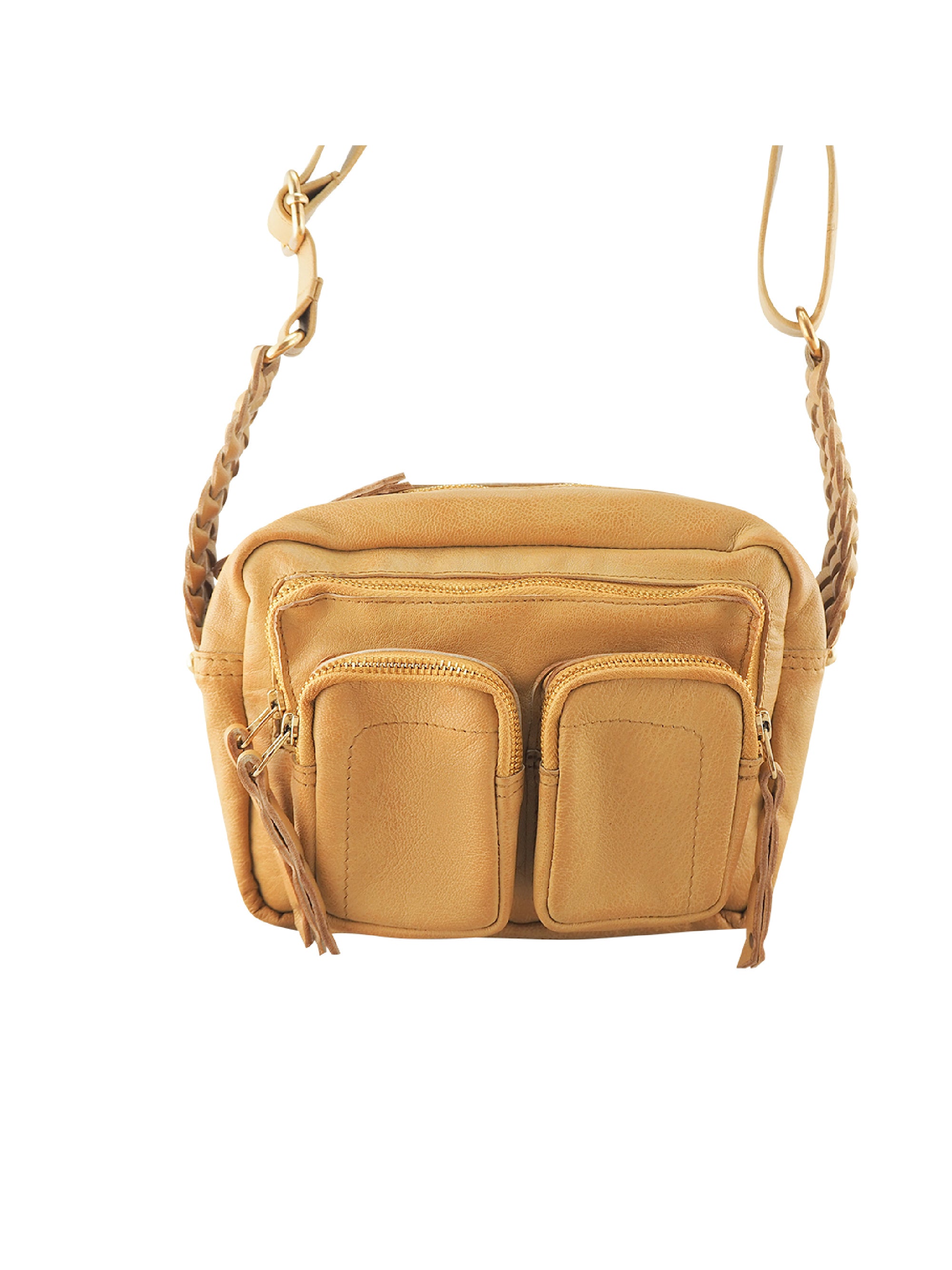 Allegra Crossbody | Camel-CadelleLeather