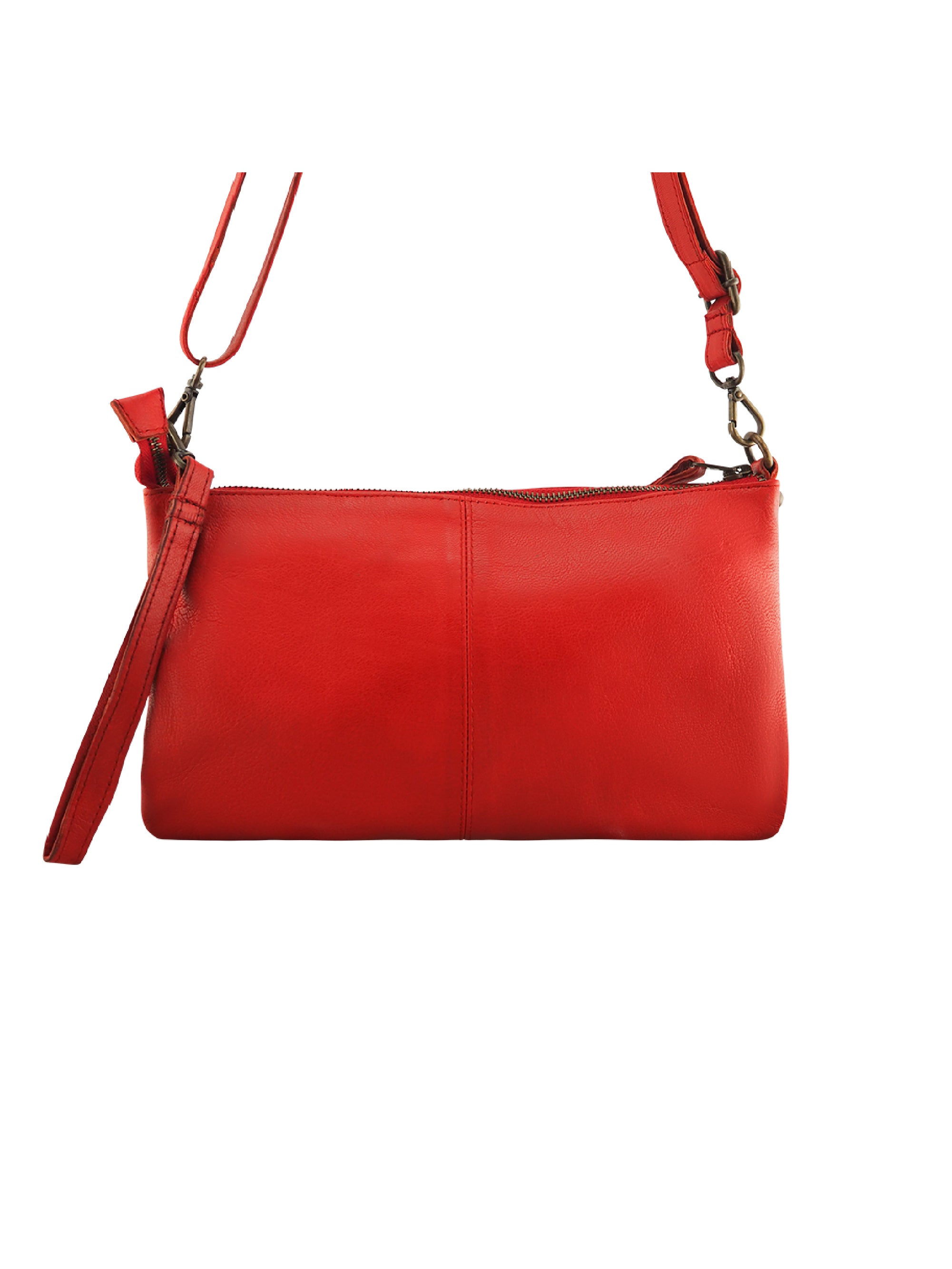 Willow Crossbody | Red-CadelleLeather