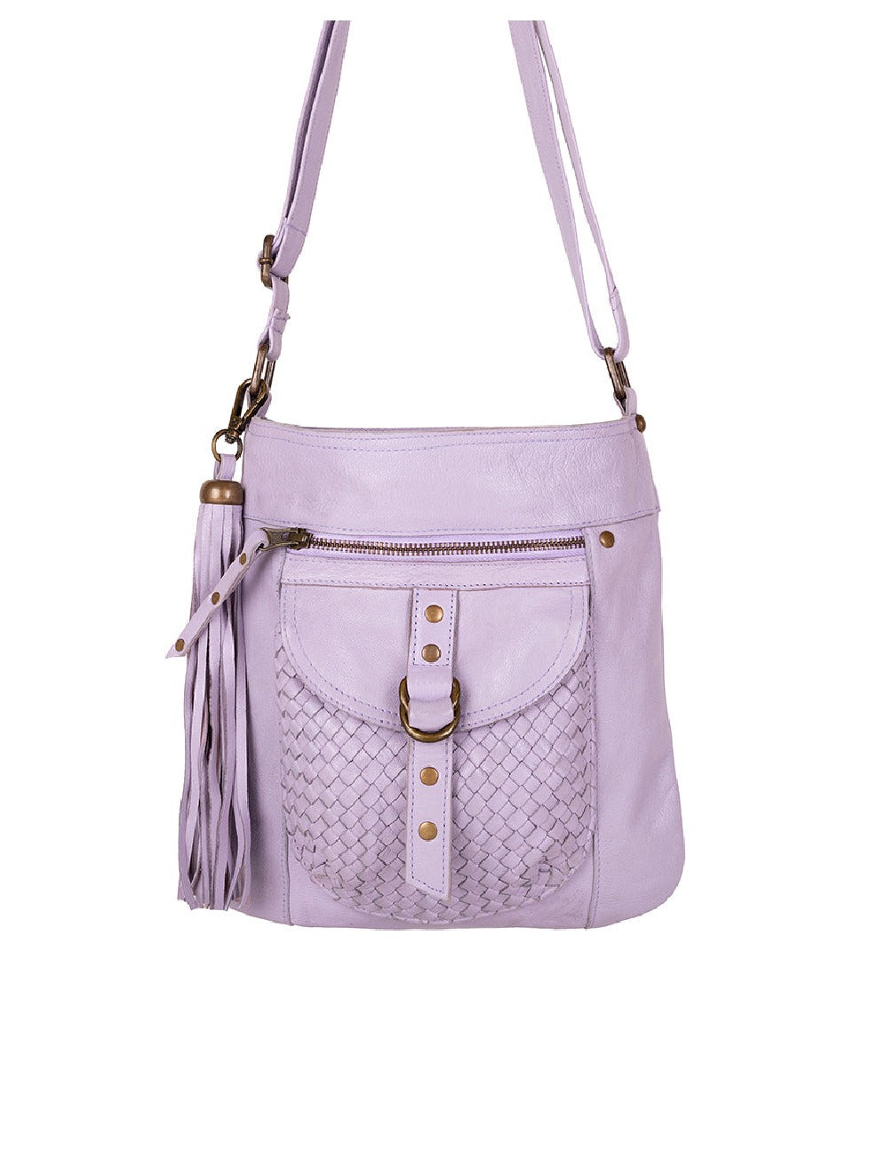 Millie Crossbody Bag | White-Handbags-CadelleLeather