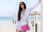 Willow Crossbody | Fuchsia-CadelleLeather