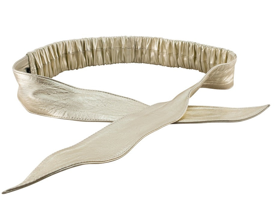 Kitty Wide Stretch Belt | Black-CadelleLeather