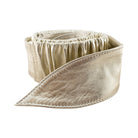 Kitty Wide Stretch Belt | Gold Metallic-CadelleLeather