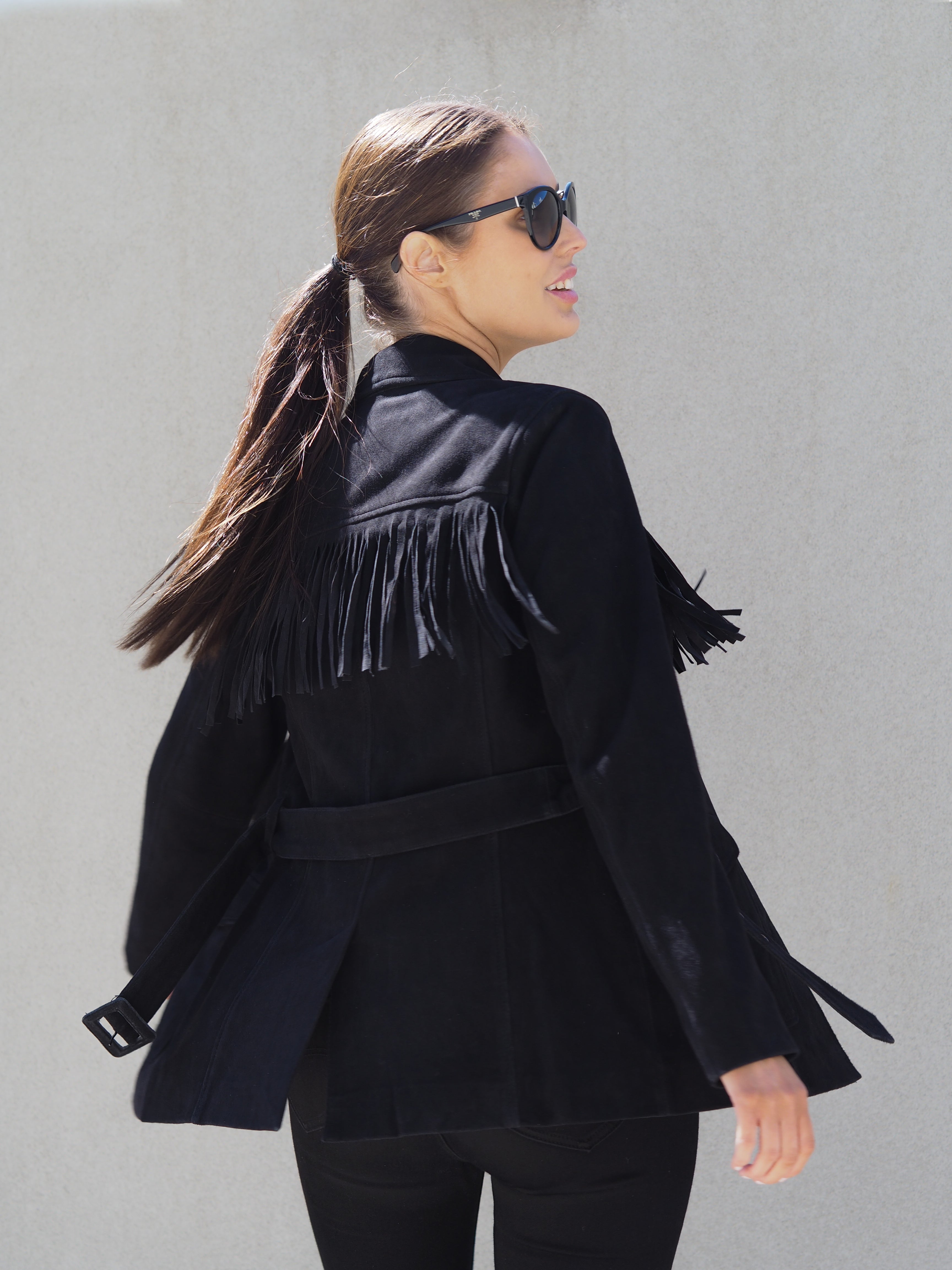 Savannah Suede Jacket-CadelleLeather