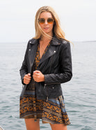 Celina Biker Jacket | Black-CadelleLeather