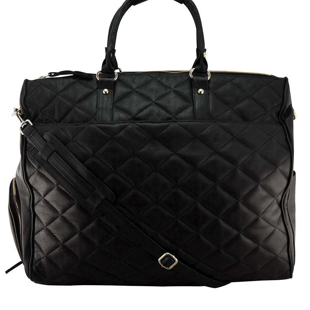 Bailey Overnighter | Cognac-Handbags-CadelleLeather