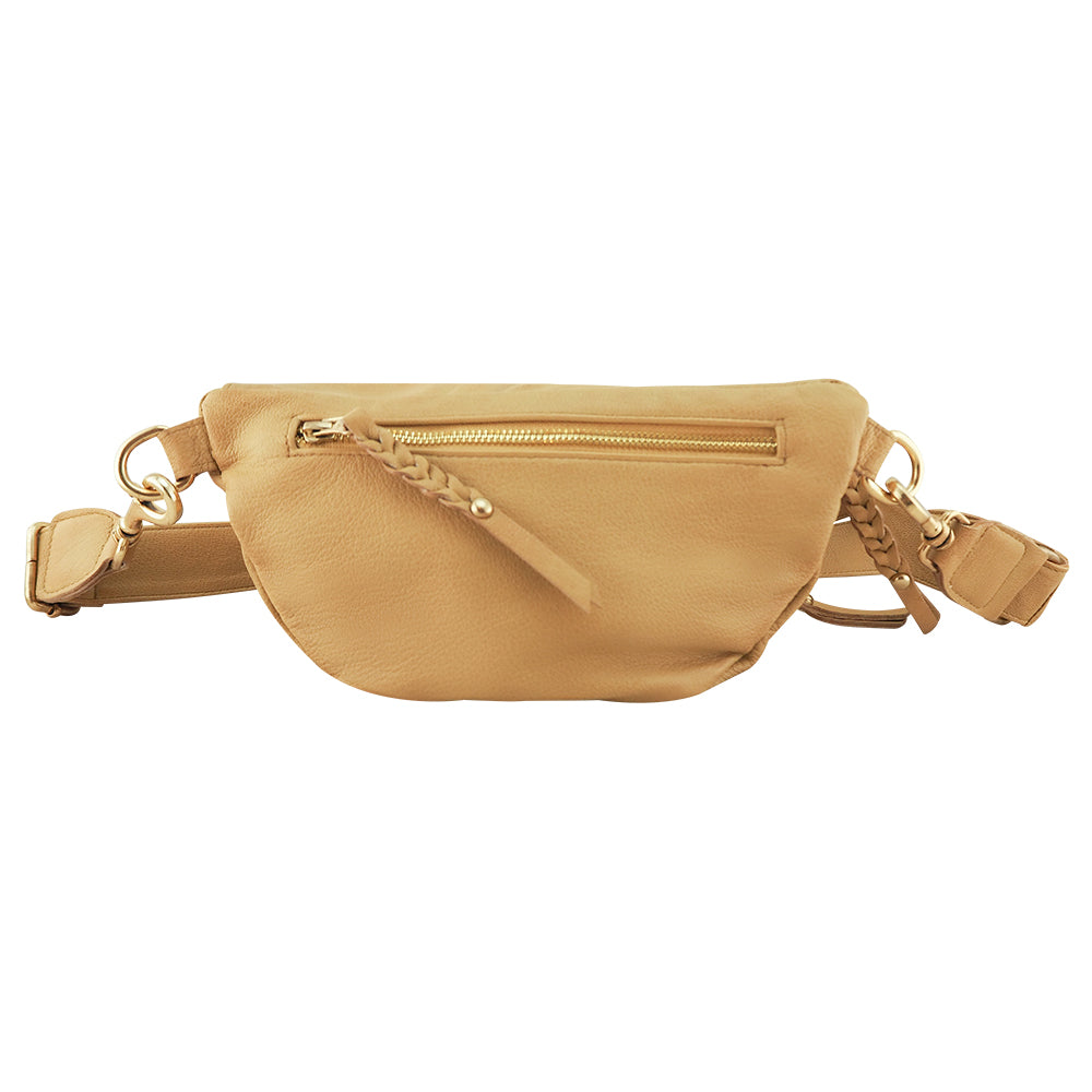 Dotti Sling Bag | Camel-CadelleLeather