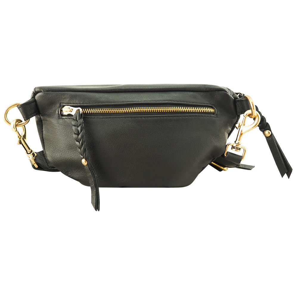 Dotti Sling Bag | Black-CadelleLeather