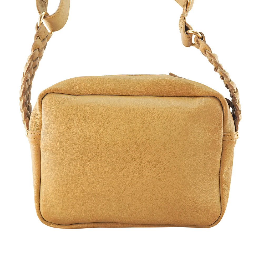 Allegra Crossbody | Camel-CadelleLeather