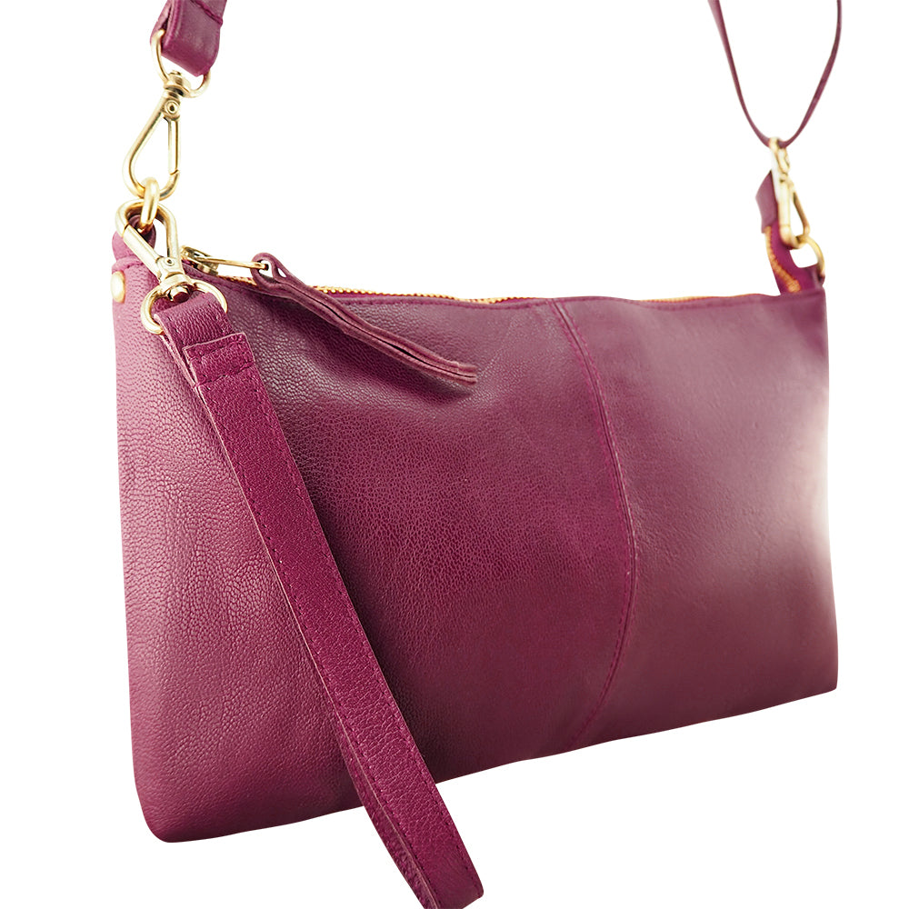 Willow Crossbody | Berry-CadelleLeather