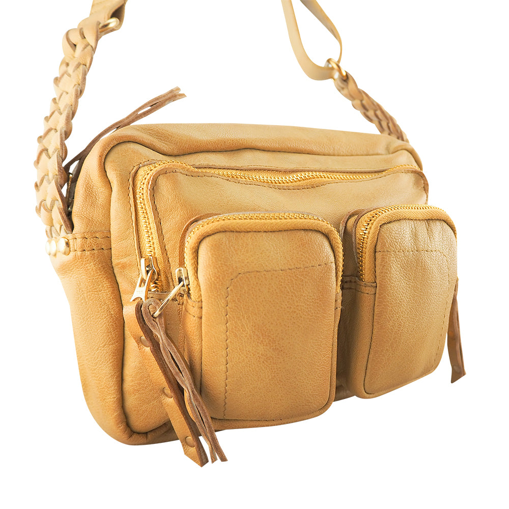 Allegra Crossbody | Camel-CadelleLeather