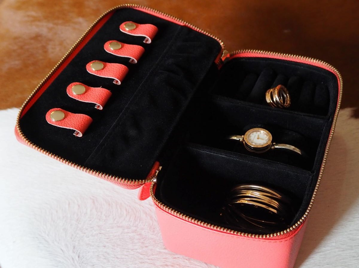 Sophia Jewellery Case-CadelleLeather