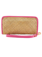 Taylor Wallet | Metallic Gold/Camel-CadelleLeather