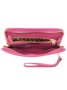 Taylor Wallet | Metallic Gold/Fuchsia-CadelleLeather