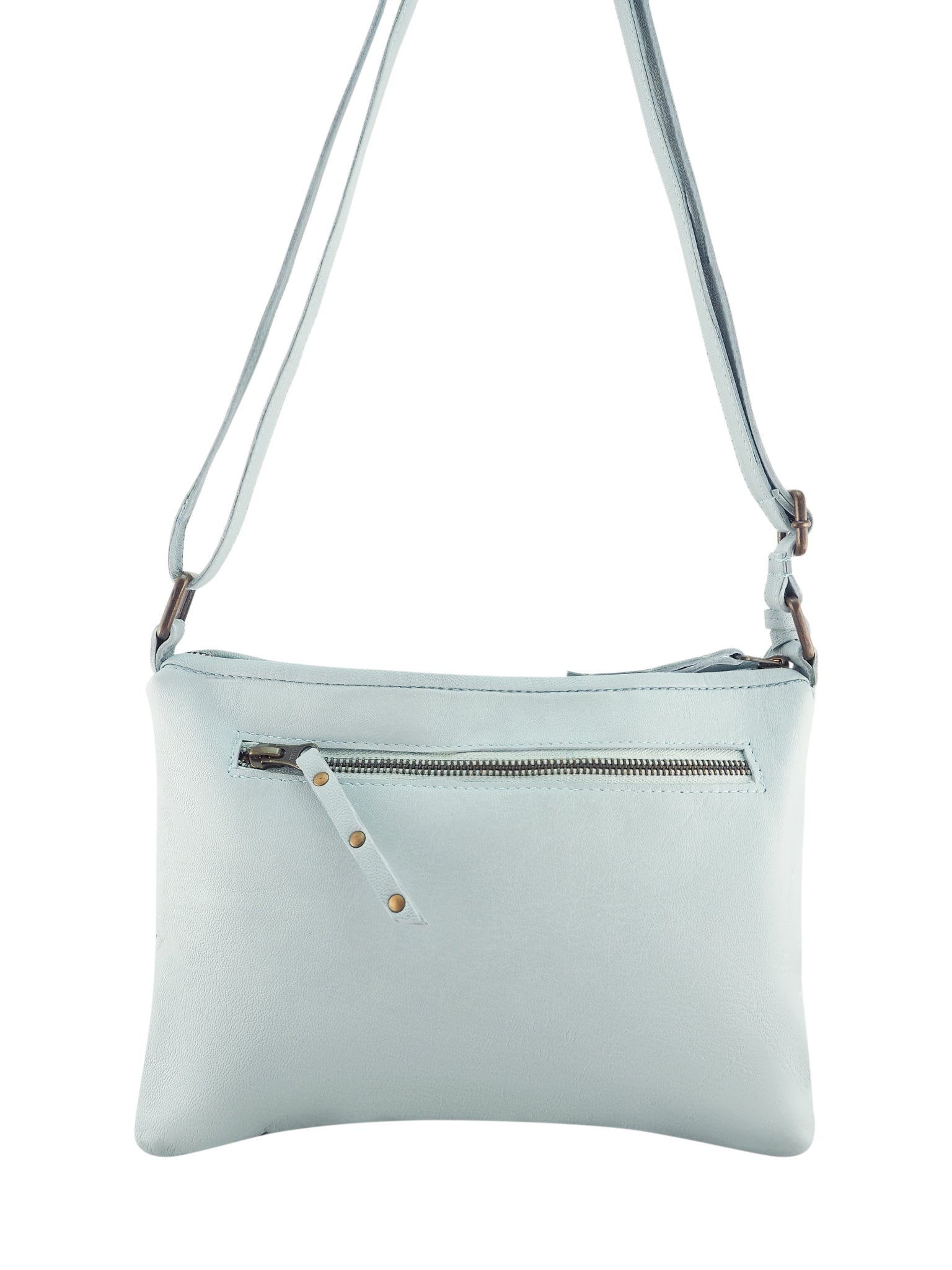 Diane Crossbody | Pale Blue-CadelleLeather
