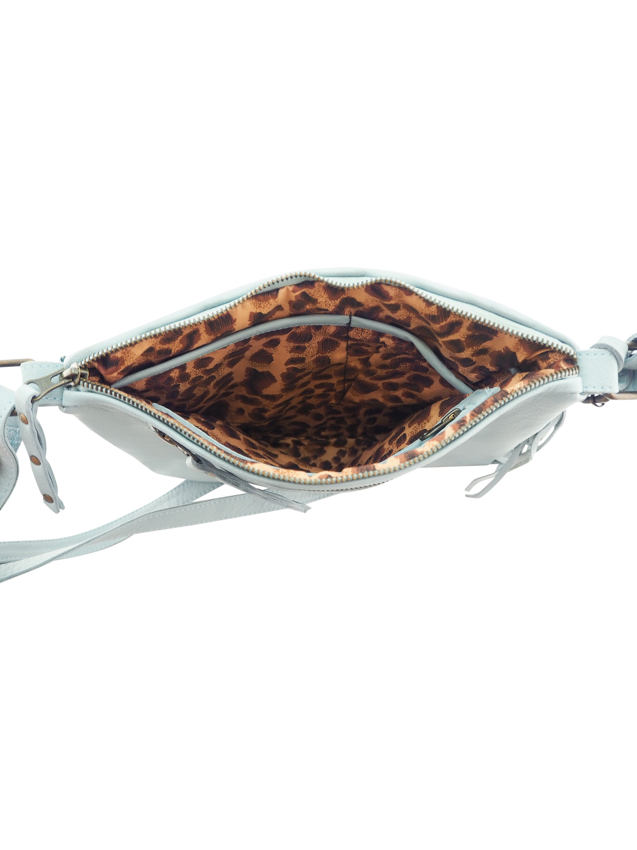 Diane Crossbody | Pale Blue-CadelleLeather