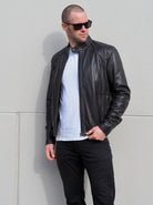 Billy Men’s Jacket | Black-CadelleLeather