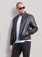 Billy Men’s Jacket | Black-CadelleLeather