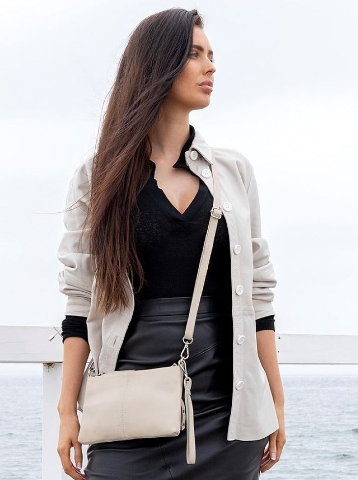 Willow Crossbody | Honey-CadelleLeather