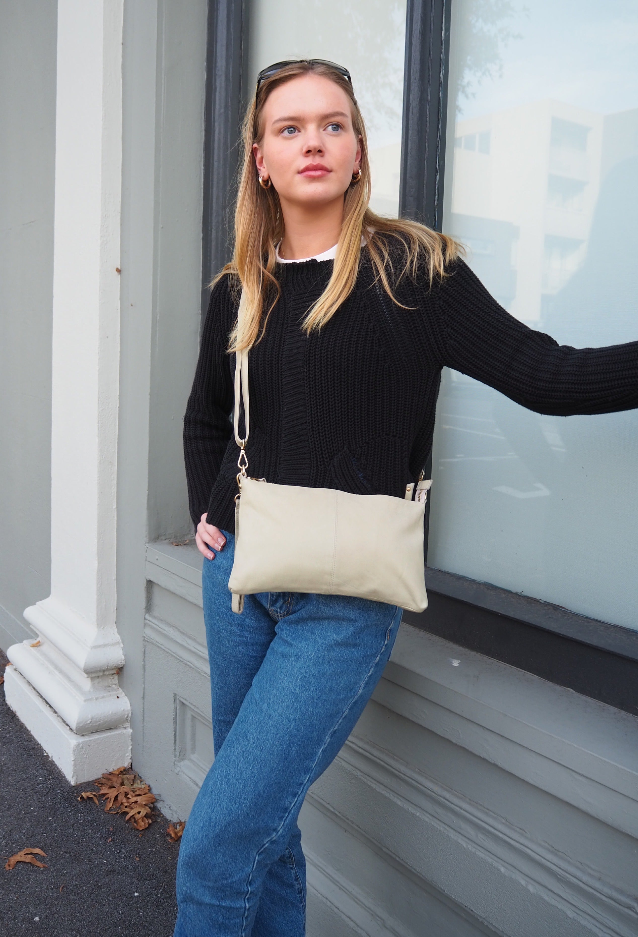 Willow Crossbody | Honey-CadelleLeather