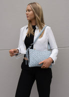 Diane Crossbody | Pale Blue-CadelleLeather