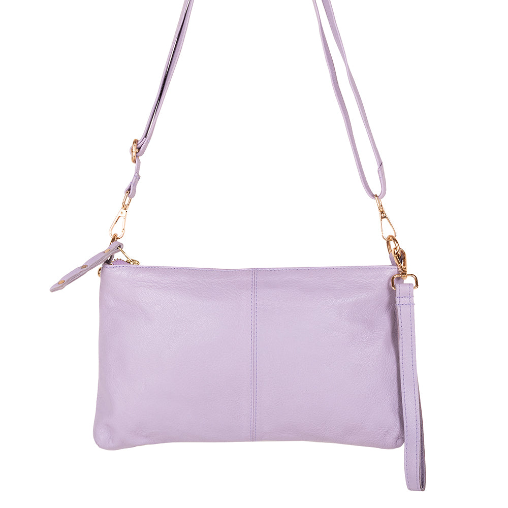 Willow Crossbody | Pale Blue-CadelleLeather