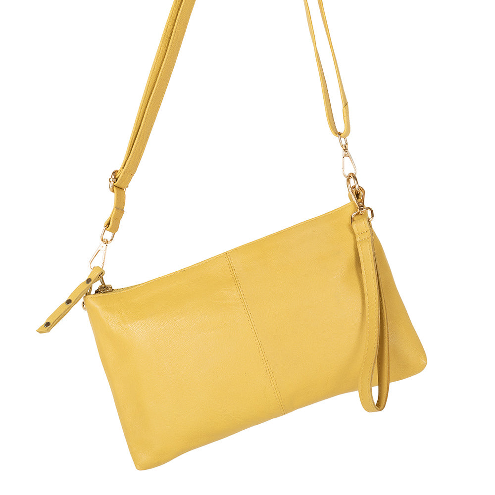 Willow Crossbody | Saffron-CadelleLeather
