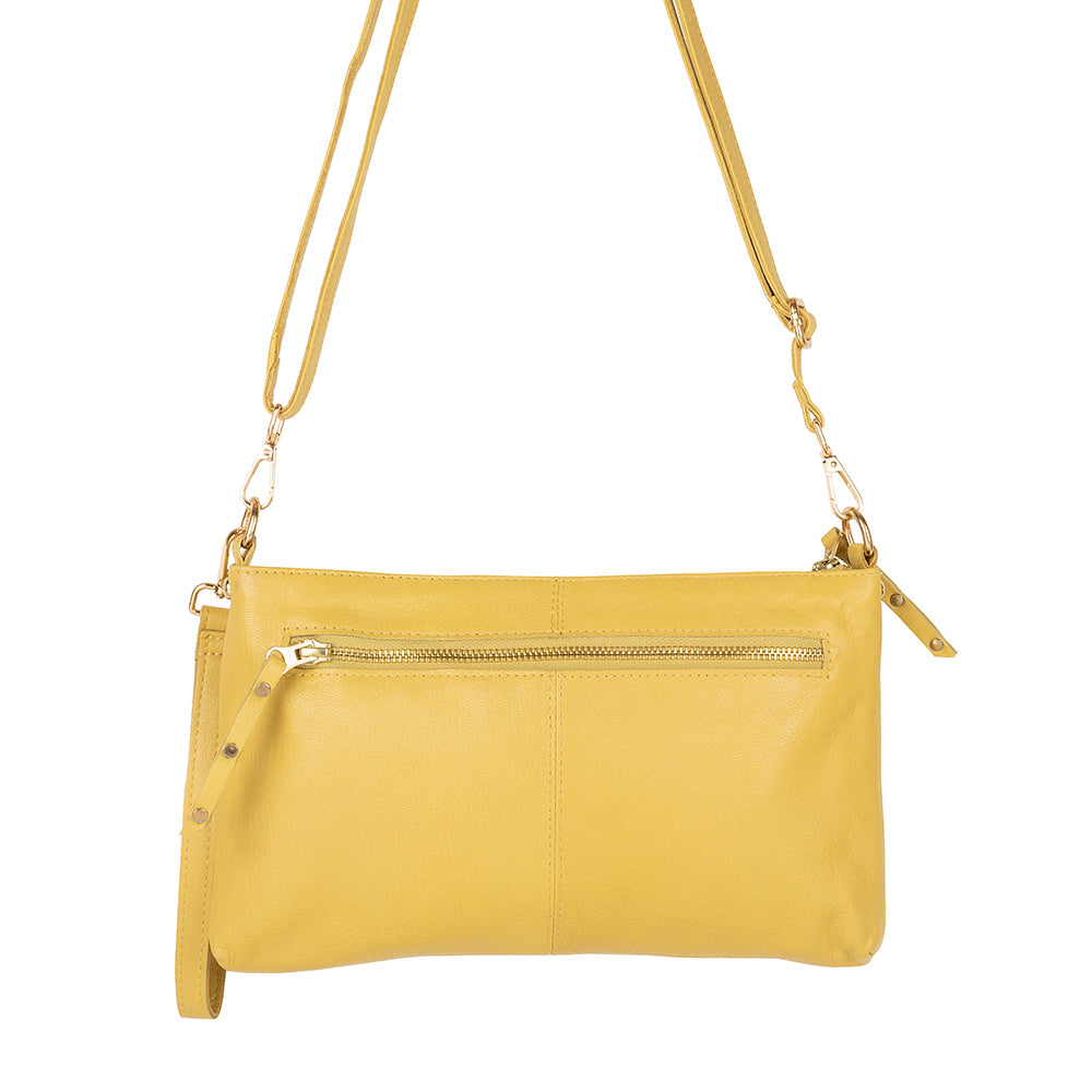 Willow Crossbody | Saffron-CadelleLeather