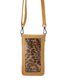 Ada Phone Bag | Camel-Handbags-CadelleLeather