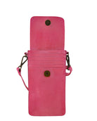 Ada Phone Bag | Fuchsia-Handbags-CadelleLeather