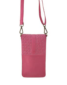 Ada Phone Bag | Fuchsia-Handbags-CadelleLeather