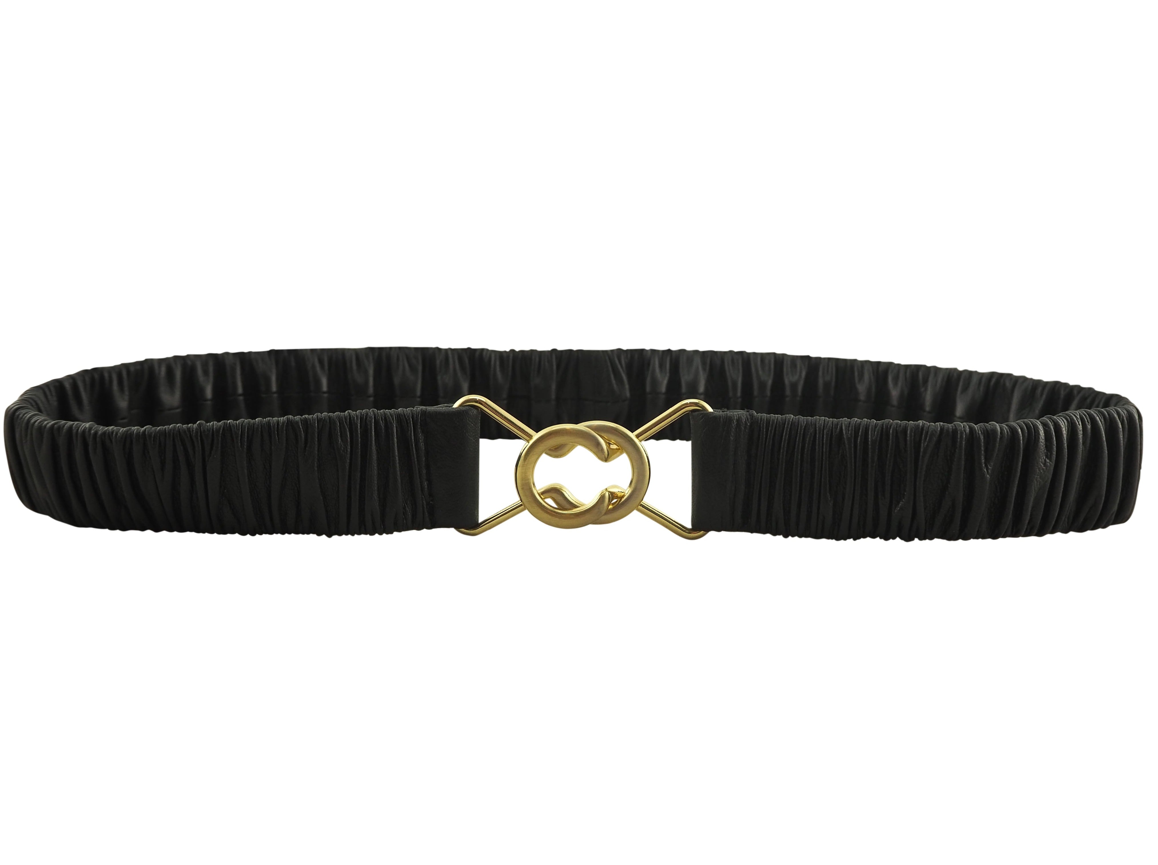 Claudia Stretch Belt | White-Belts-CadelleLeather