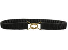 Claudia Stretch Belt | Black-Belts-CadelleLeather