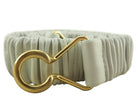 Claudia Stretch Belt | White-Belts-CadelleLeather