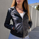 Leather Jacket Mackenzie Black Picture 1 Regular from Cadelle Leather