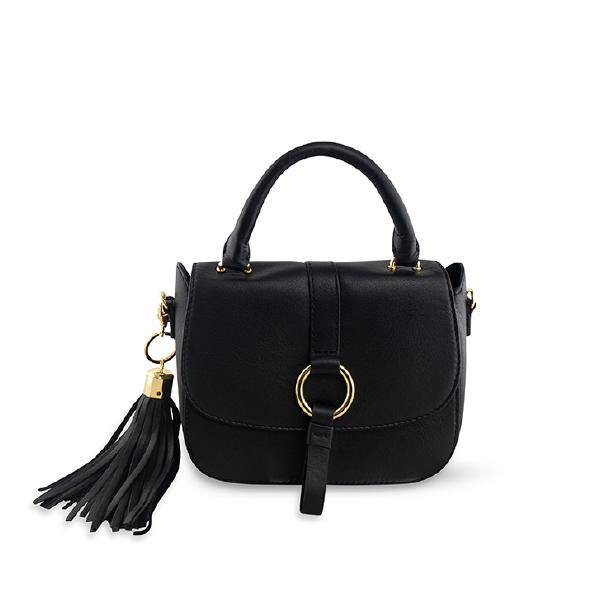 Leather Bag MONK Mini Jordan Black Picture 1 Regular from Cadelle Leather