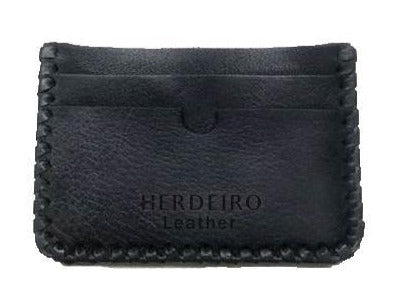 Leather Card Holder Hedeiro Black Picture 1 regular from Cadelle Leather