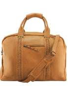 Leni Overnighter | Camel-CadelleLeather