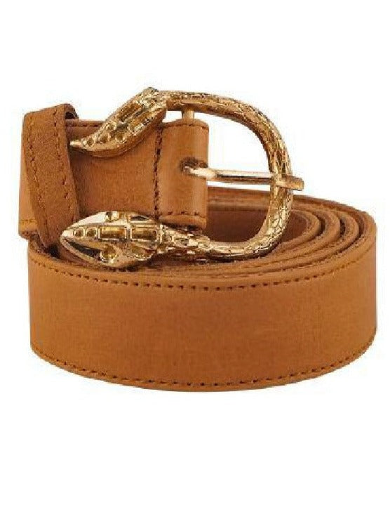 Cairo Leather Belt | Camel-CadelleLeather