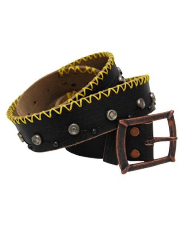 Contrast Stitch Belt-CadelleLeather