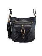 Millie Crossbody Bag | Black-CadelleLeather