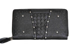 Leather Wallet Aviana Stud Weave Wallet Tobacco Picture 1 regular from Cadelle Leather