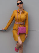 Beatrix Crossbody | Fuchsia-CadelleLeather