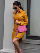 Beatrix Crossbody | Fuchsia-CadelleLeather
