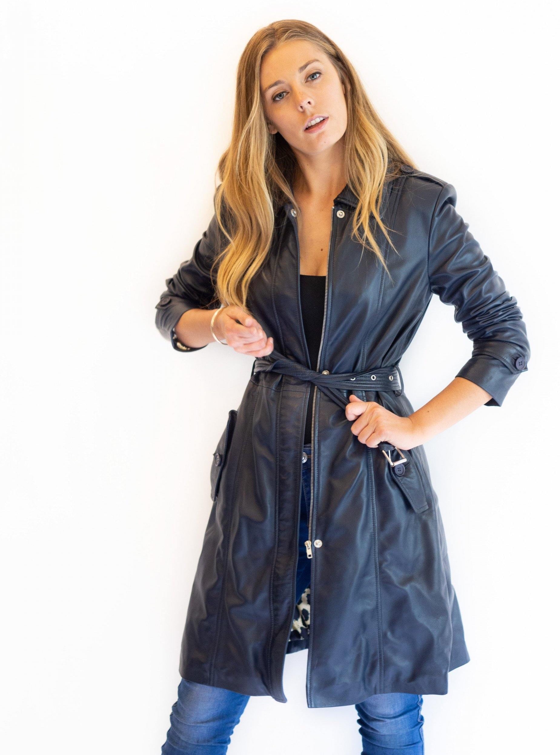 Blair Trench Coat-CadelleLeather