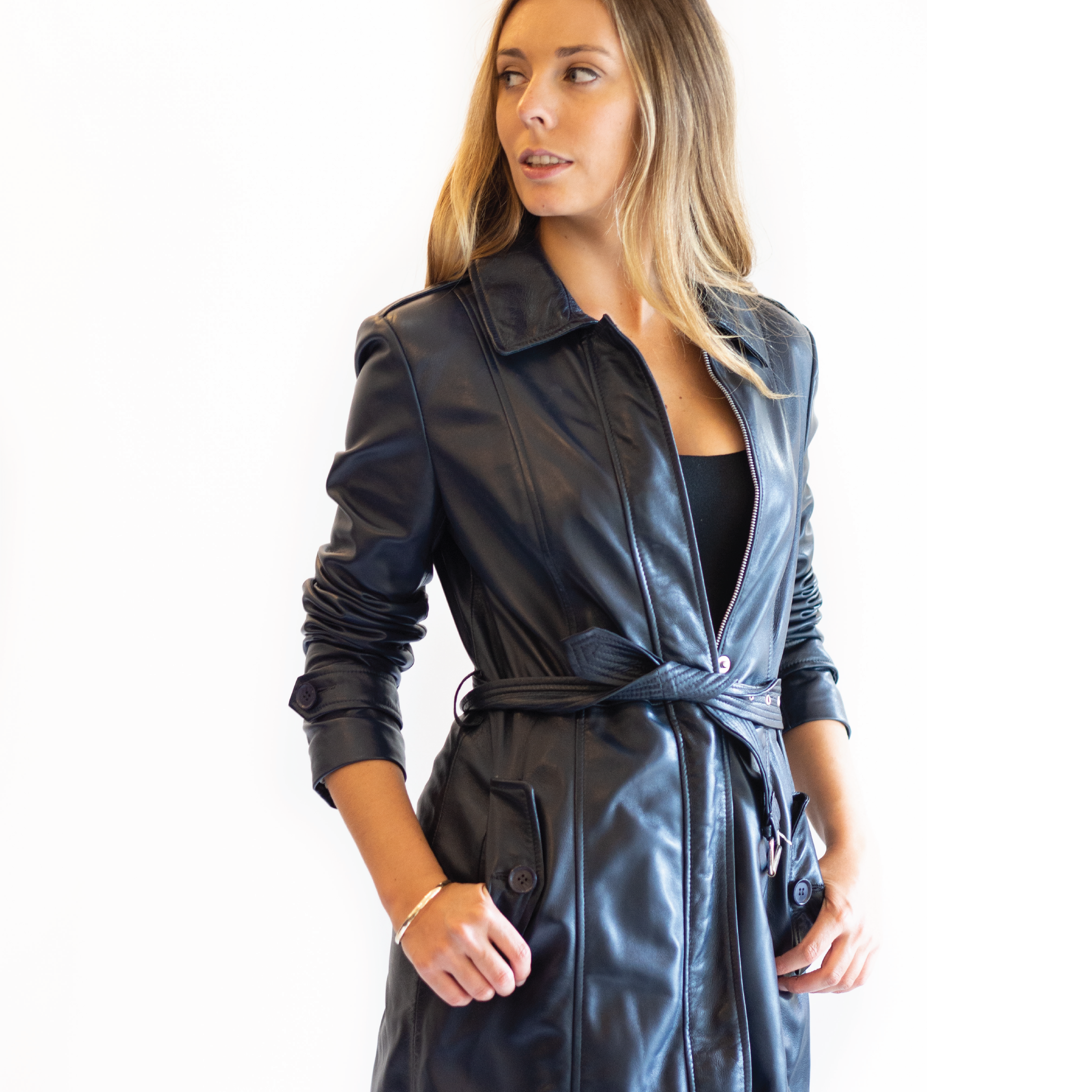 Blair Trench Coat-CadelleLeather
