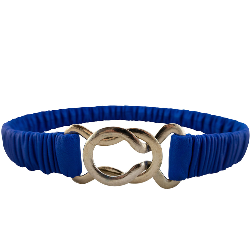 Fluro Chloe Stretch Leather Belt-CadelleLeather