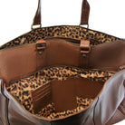 Leather Bag Charlie Unisex Overnight Bag Cognac Picture 5 regular from Cadelle Leather