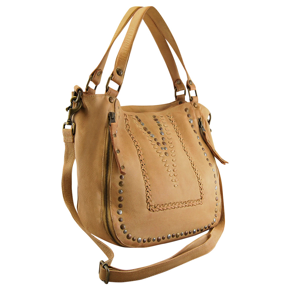 Leather Bag Mila Camel Picture 3 Regular from Cadelle Leather