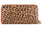 Bella Wallet | Leopard/Orange-CadelleLeather